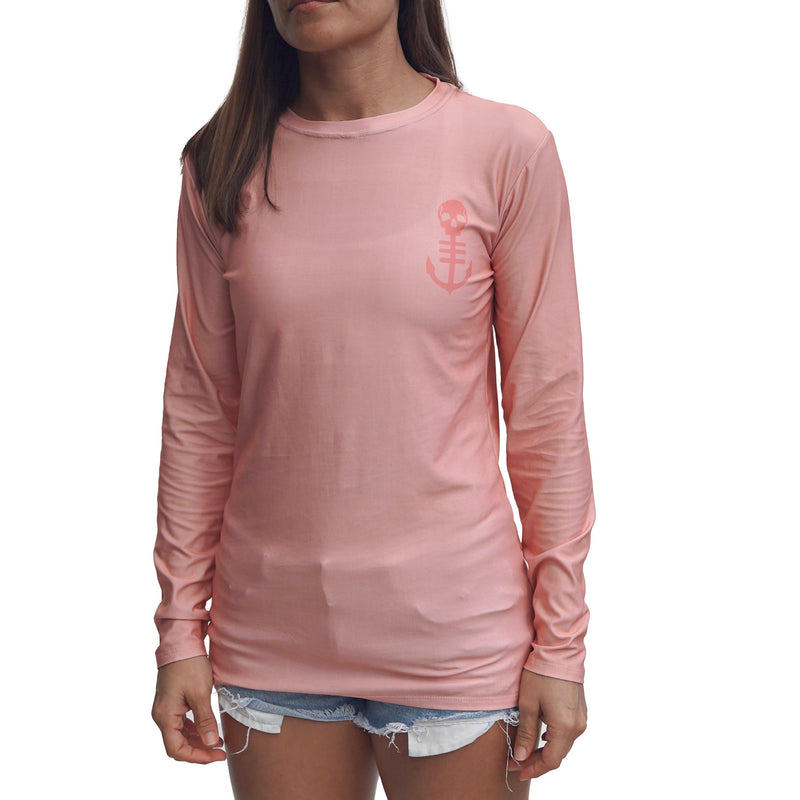 "The Current" Ultra-Soft UPF Performance Shirt - Coral