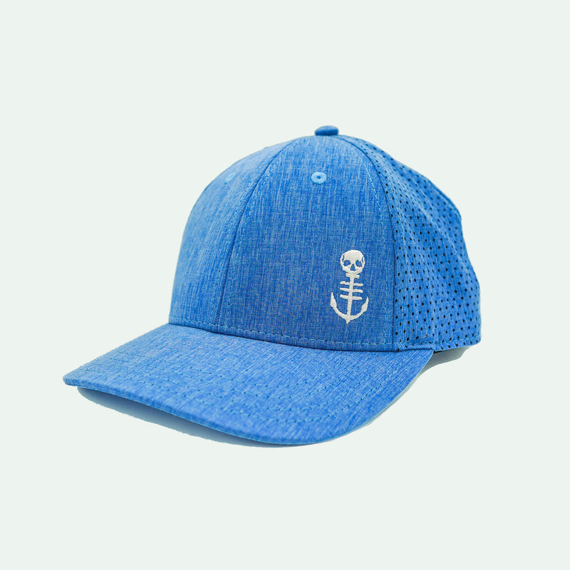 Low Key Tech Performance Hat - Denim Blue