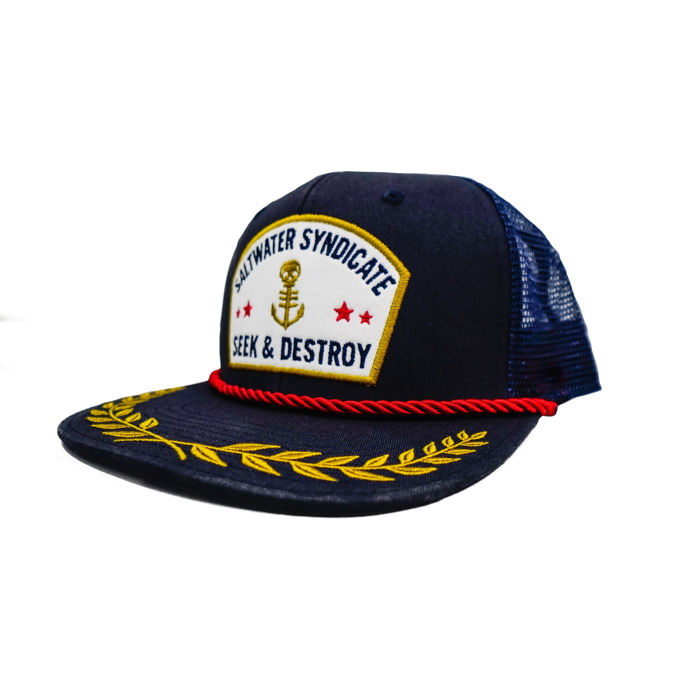 The Captain - Snapback hat – Saltwater Syndicate